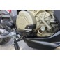 CNC Racing PR334BS Protezione Carter Frizione Per Ducati Multistrada V4 My2025 Alluminio Anodizzato Nero