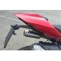 CNC Racing PT400Y Porta Targa In Carbonio Regolabile Per Ducati Panigale V2 E Streetfighter V2 Dal 2025 Opaco