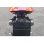 CNC Racing PT400Y Porta Targa In Carbonio Regolabile Per Ducati Panigale V2 E Streetfighter V2 Dal 2025 Opaco