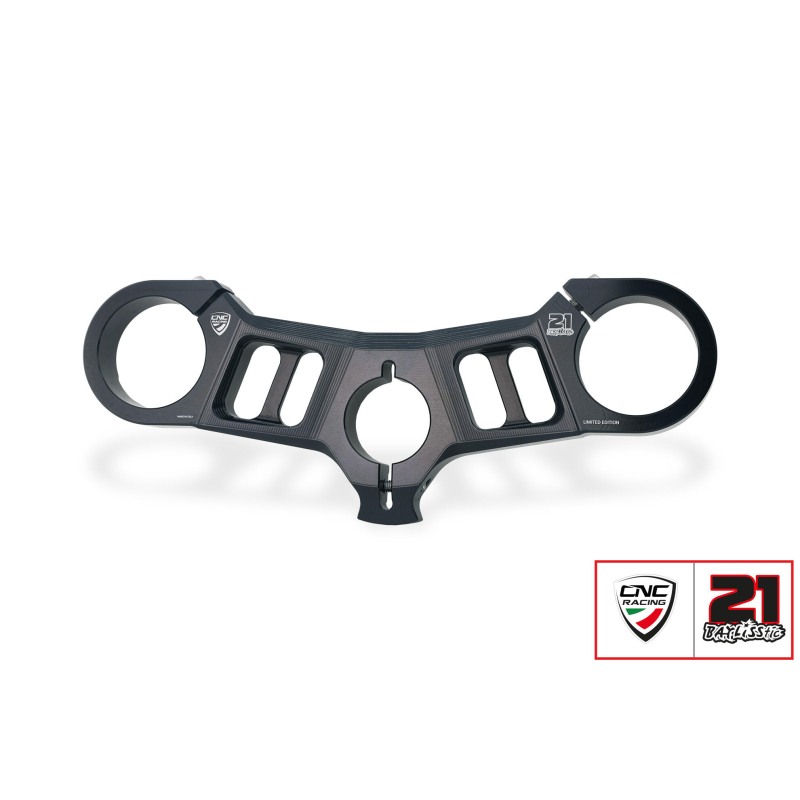 CNC Racing PST16BTB Piastra Di Sterzo Superiore Per Ducati Panigale 899 959 1199 1299 Dal 2012 Al 2019 Alluminio Anodizzato Nero CNC Racing PST16BTB Piastra Di Sterzo Superiore Per Ducati Panigale 899 959 1199 1299 Dal 2012 Al 2019 Alluminio Anodizzato Nero
