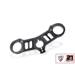 CNC Racing PST16BTB Piastra Di Sterzo Superiore Per Ducati Panigale 899 959 1199 1299 Dal 2012 Al 2019 Alluminio Anodizzato Nero