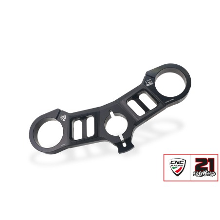 CNC Racing PST16BTB Piastra Di Sterzo Superiore Per Ducati Panigale 899 959 1199 1299 Dal 2012 Al 2019 Alluminio Anodizzato Nero