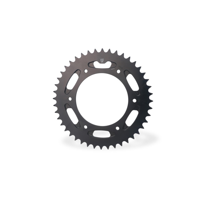 CNC Racing CN434B Corona Z44 In Ergal Anodizzato Per Ducati Panigale V2 Dal 2025 Compatibile Oem E Flange Fc254 Fc255 Nera