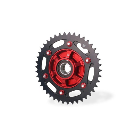 CNC Racing CN432B Corona Z42 In Alluminio Cnc Anodizzato Per Ducati Panigale V2 Dal 2025 Nera