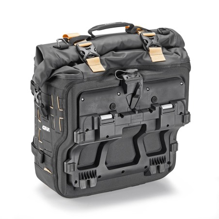 Givi GRT727 Borsa laterale impermeabile scantonata 25 L per moto Adventure