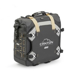 Givi GRT727 Borsa laterale impermeabile scantonata 25 L per moto Adventure