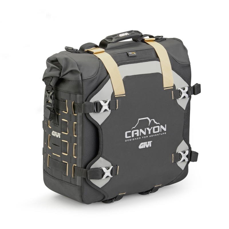 Givi GRT727 Borsa laterale impermeabile scantonata 25 L per moto Adventure Givi GRT727 Borsa laterale impermeabile scantonata 25 L per moto Adventure