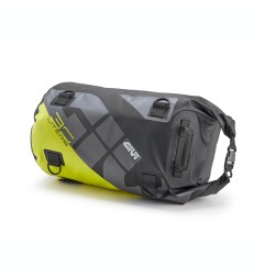 Givi EA114GYB borsa rullo 30L impermeabile grigio giallo per sella o portapacchi