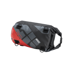 Givi EA114GRB borsa rullo 30L impermeabile grigio rosso per sella o portapacchi