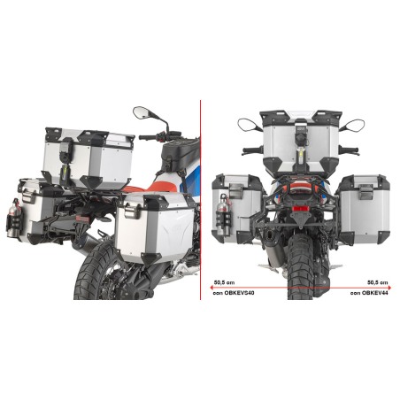 Givi PLOS5151CAM Portavaligie laterale per Trekker Outback Evo BMW R12GS dal 2025