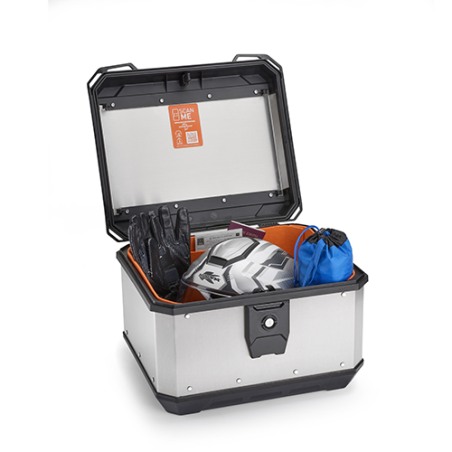 Kappa KMX400A bauletto K’METROBOX 40L alluminio naturale Monolock