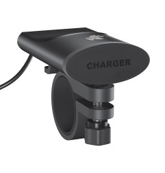 Kappa KS121 caricatore USB doppio A+C IP67 per moto 22-25 mm