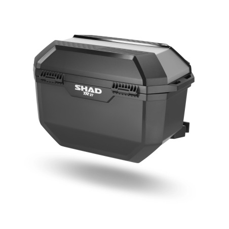 Shad TR27 valigie laterali TERRA con cover alluminio grigio