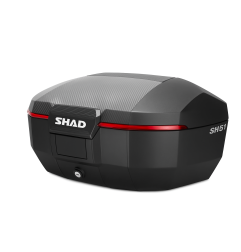 Shad SH51 Bauletto Top Case Finitura carbonio (2 caschi modulari)