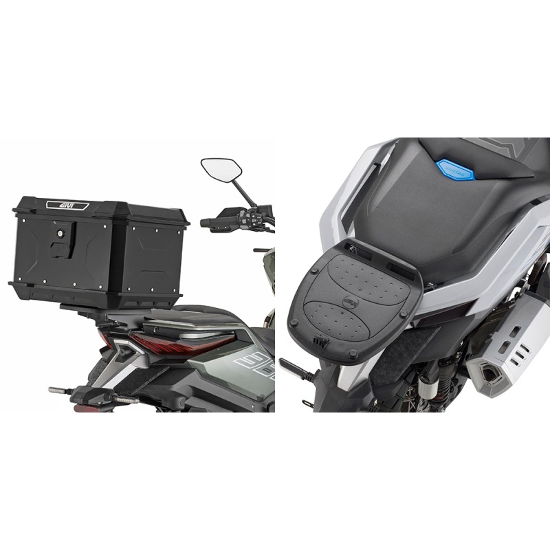 Portapacchi Givi SR7604 per bauletto su Zontes 368 G dal 2025 Portapacchi Givi SR7604 per bauletto su Zontes 368 G dal 2025