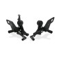 CNC Racing PE433 Pedane Regolabili Pilota Per Ducati Monster 937 In Alluminio Cnc