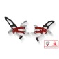 CNC Racing Pedane Regolabili Per Ducati Panigale V4 Dal 2018 – Alluminio Cnc E Carbonio