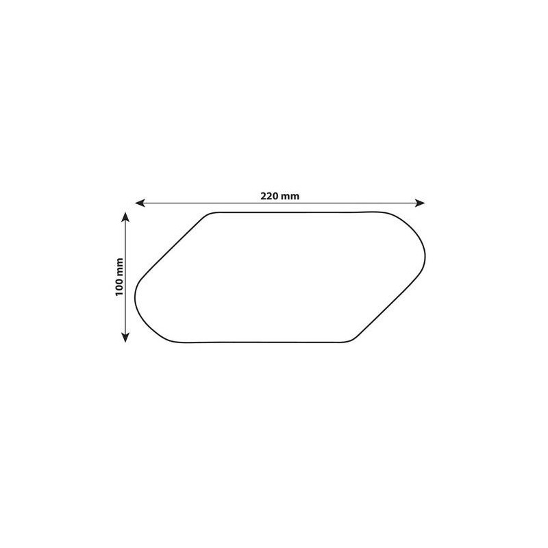 Lampa 90509 copia protezioni adesive trasparenti serbatoio Grip-Tank X1