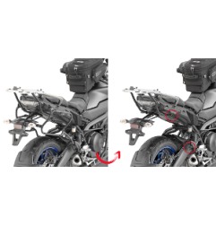 Portavaligie laterali Givi PLXR2139 per V35 Yamaha MT-09 Tracer e GT