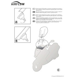Givi AF5110 cupolino airflow per BMW F 800 GS ADV