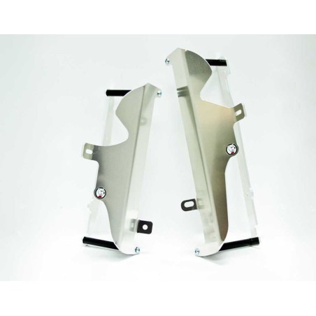 AXP AX1388 Staffe Radiatore In Alluminio Per Suzuki Rm-z250 Dal 2016 Al 2018 Distanziali Neri