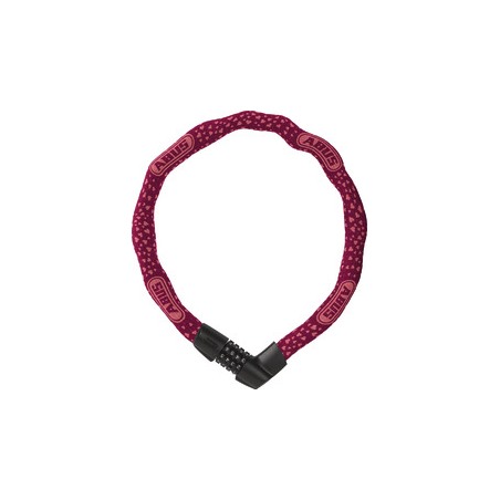 ABUS Tresor 1385/75 Cherry Heart catena bici 75 cm combinazione