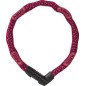 ABUS Tresor 1385/75 Cherry Heart catena bici 75 cm combinazione