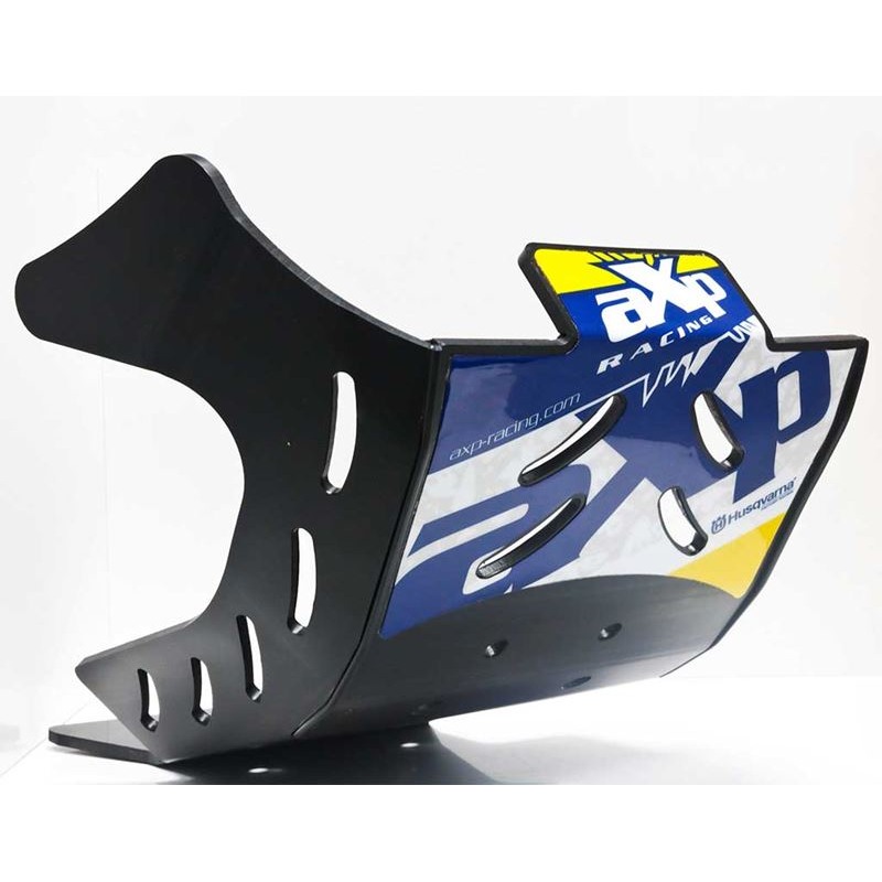 AXP AX1340 Skid Plate Nero Per Husqvarna Fc450 Dal 2014 Al 2015, Fx450 Dal 2014 Al 2015