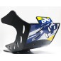 AXP AX1340 Skid Plate Nero Per Husqvarna Fc450 Dal 2014 Al 2015, Fx450 Dal 2014 Al 2015