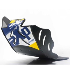 AXP AX1340 Skid Plate Nero Per Husqvarna Fc450 Dal 2014 Al 2015, Fx450 Dal 2014 Al 2015