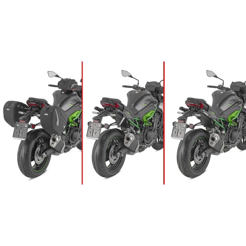 Givi STL4137 telaietti Stealth retraibili per Kawasaki Z900 2025 per borse EASY12 Givi STL4137 telaietti Stealth retraibili per Kawasaki Z900 2025 per borse EASY12