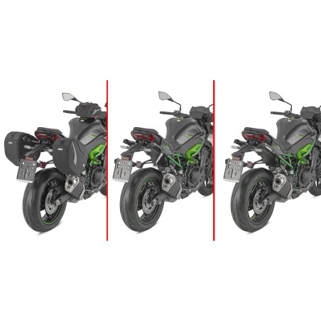 Givi STL4137 telaietti Stealth retraibili per Kawasaki Z900 2025 per borse EASY12