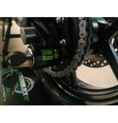 TeknoBlock TKKAW05 Antifurto Bloccaruota Posteriore Per Kawasaki Z 900 Rs Dal 2017 Al 2024