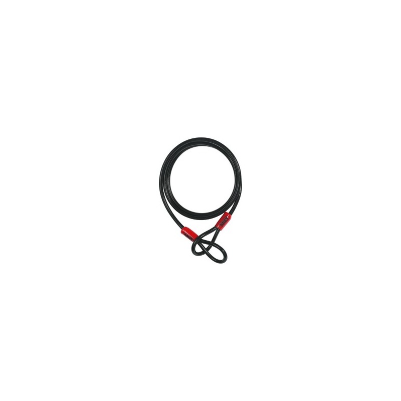 Abus Cavo Di Sicurezza Con Asole Per Accessori E Casco