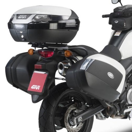 PLX3101 Givi Portavaligie laterale specifico per valigie V35, V37 MONOKEY® SIDE per Suzuki DL 650 V-Strom L2-L3-L4 (11 16)