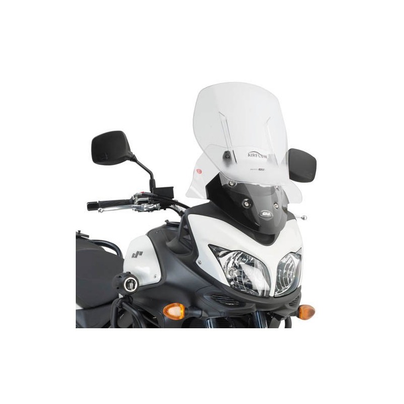 AF3101 Givi per Suzuki DL 650 V-Strom L2-L3-L4 (11 16) Cupolino scorrevole esclusivo AIRFLOW trasparente