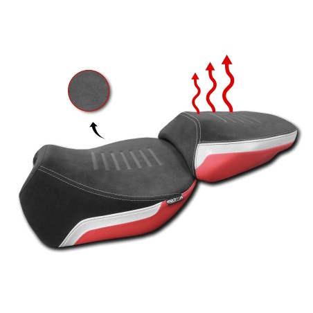 Isotta SE020 Sella Posteriore Comfort Riscaldata Ducati Multistrada V4