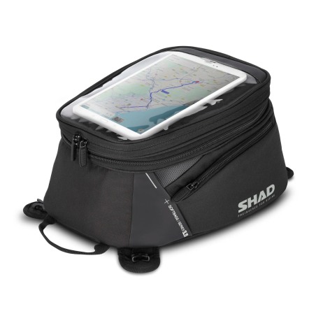 Shad SL20 Borsa serbatoio espandibile 12-15L con tasca touchscreen