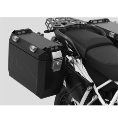 Zieger Portavaligie laterale nero per Triumph Tiger 900 2019-2025