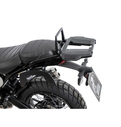Hepco Becker 6527691 01 01 Portapacchi bauletto Alurack nero per Triumph Scrambler 400 XC dal 2025
