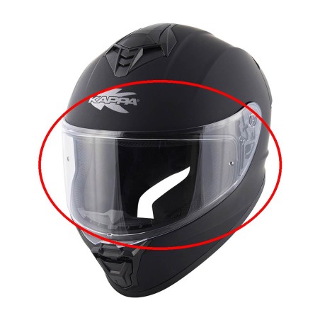 Visiera trasparente Kappa Z1522TR per casco KV52