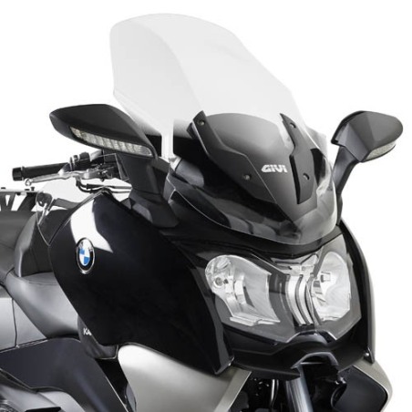 D5106ST Givi parabrezza trasparente più paramani per BMW C 650 gt (12  18)