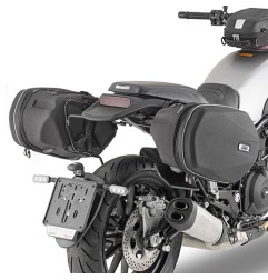 TE8704 Givi Telaio tubolare per borse rigide e morbide laterali Easylock per BENELLI Leoncino 500 (1718)