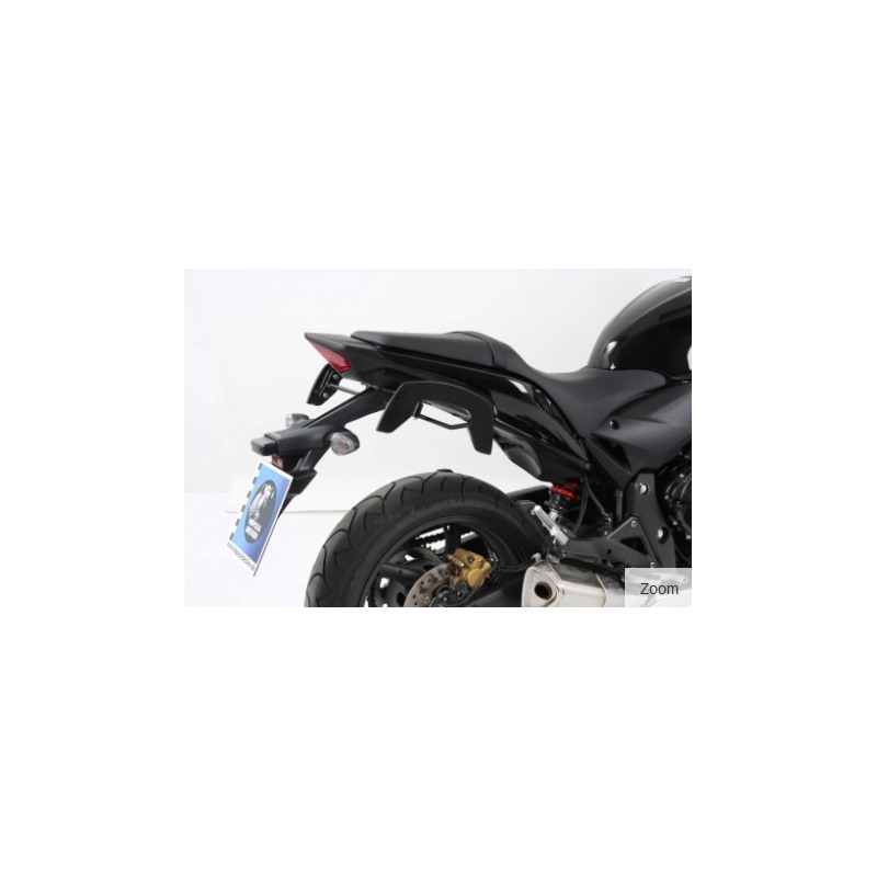 630965 00 01 Hepco e Becker supporto laterale C-Bow  nero per Honda CB 600 F Hornet dal 2011