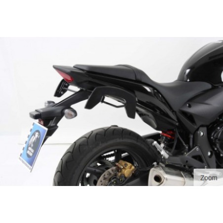 630965 00 01 Hepco e Becker supporto laterale C-Bow  nero per Honda CB 600 F Hornet dal 2011