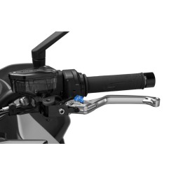 Puig Racing 4220P Leva Frizione Fissa 4.0 Argento Selettore Colore Variabile In Ergal 7075