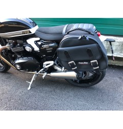 Bags Bike Explorer Nera Borse laterali per Triumph Speed Twin 1200 dal 2020 al 2024
