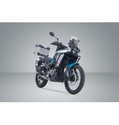 Set portapacchi Adventure Rack e Bauletto in alluminio Trax Adventure Sw-Motech GPT.10.625.70001/S per moto