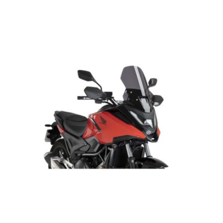 Puig Racing 22508 Cupolino Touring Per Honda Nc750x Dal 2025 Trasparente, Fumé Chiaro, Fumé Scuro