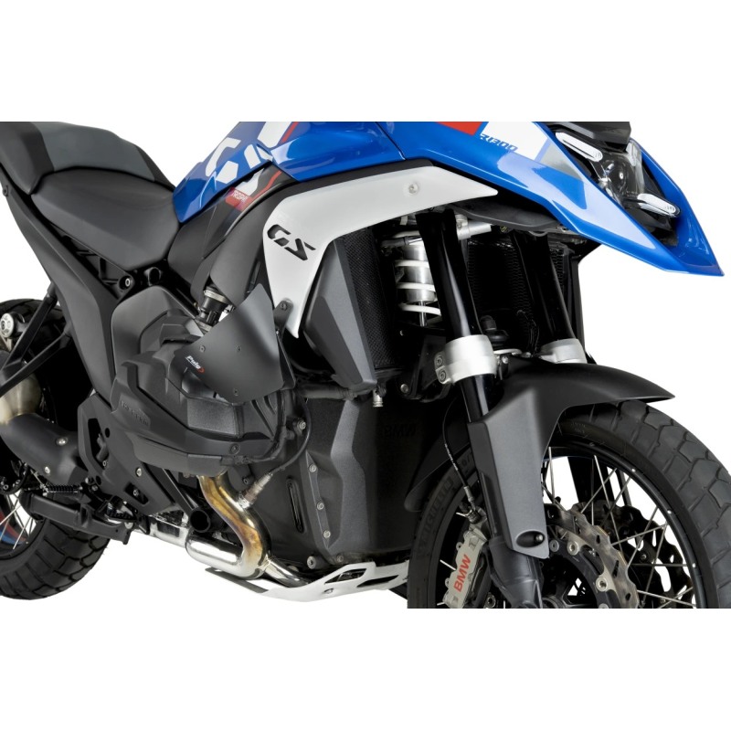 Puig Racing 22304N Deflettori Inferiori Regolabili Neri Per Bmw R1300gs Dal 2023